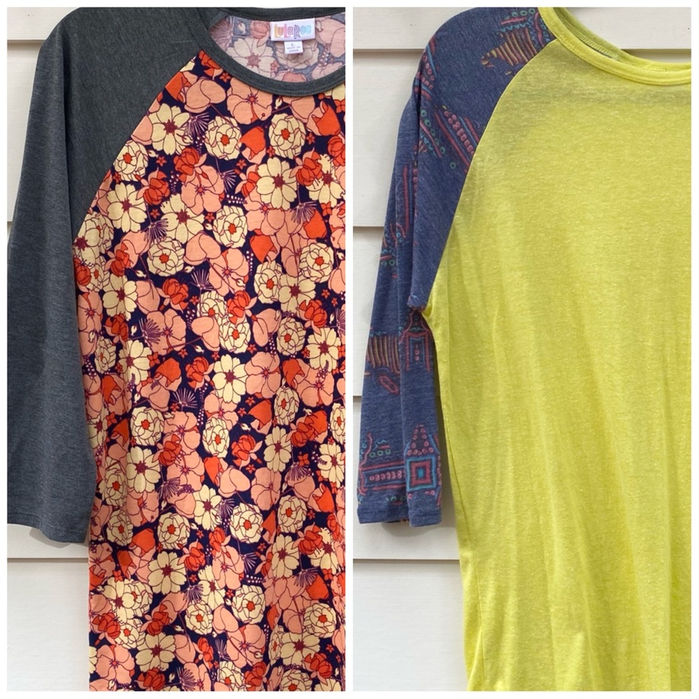 LuLaRoe 3/4 sleeve top Randy L